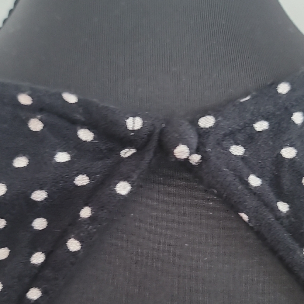 Abercrombie & Fitch Black and White Polka Dot Romper - Picture 10 of 13